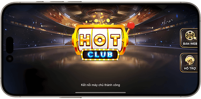 Giao diện game bài Hot Club đẳng cấp